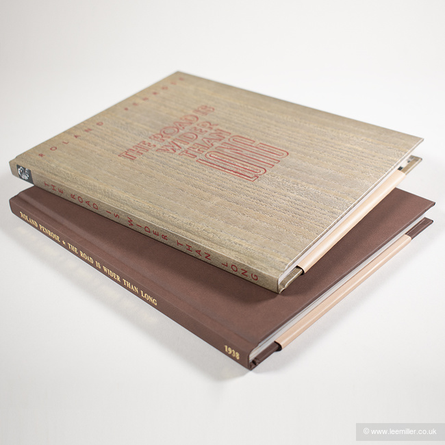 two versions of The Road is Wider than Long books